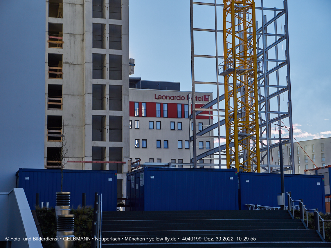 30.12.2022 - Baustelle R.EVO in Neuperlach-Süd